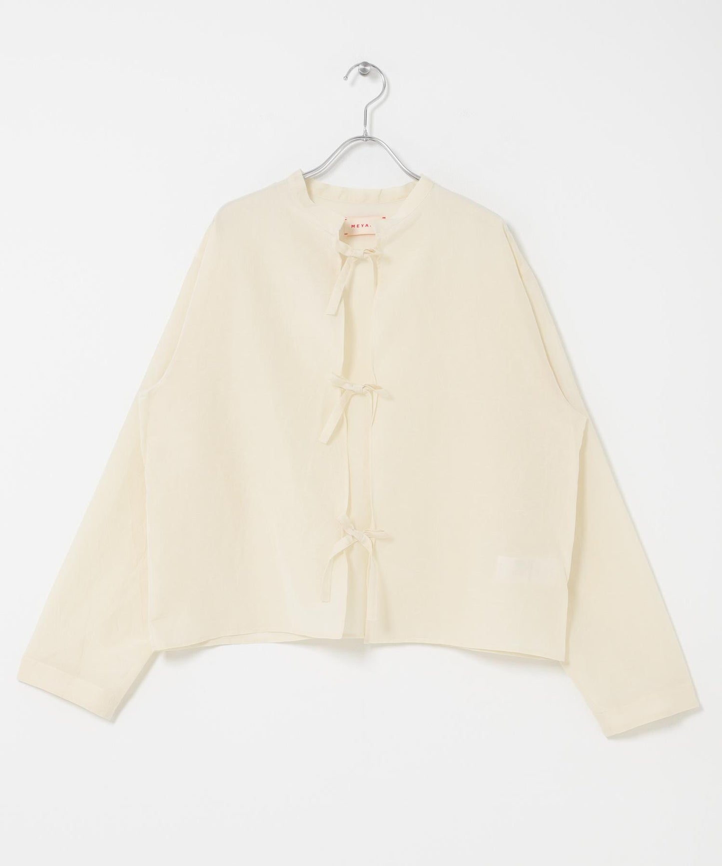 MEYAME COTTON SILK BLOUSE JACKET 棉絲面料襯衫式夾克