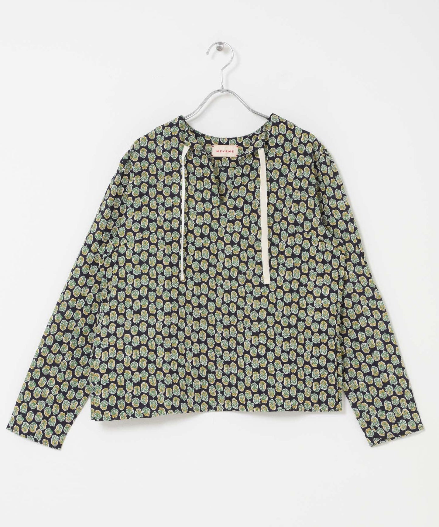 MEYAME COTTON PRINT BLOUSE