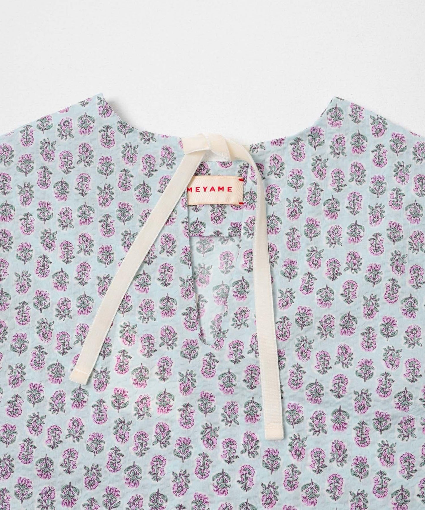 MEYAME COTTON PRINT BLOUSE