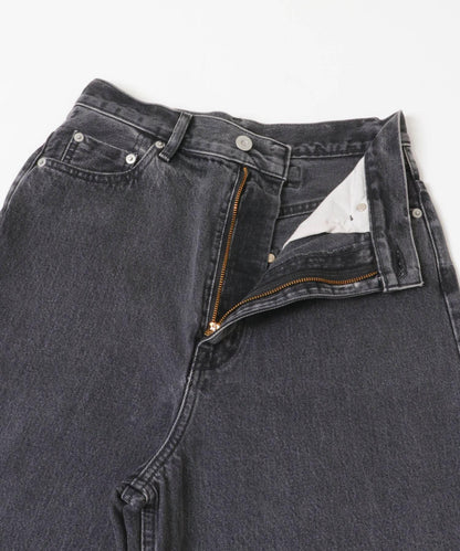 YLEVE DENIM 高腰 闊腿 牛仔褲