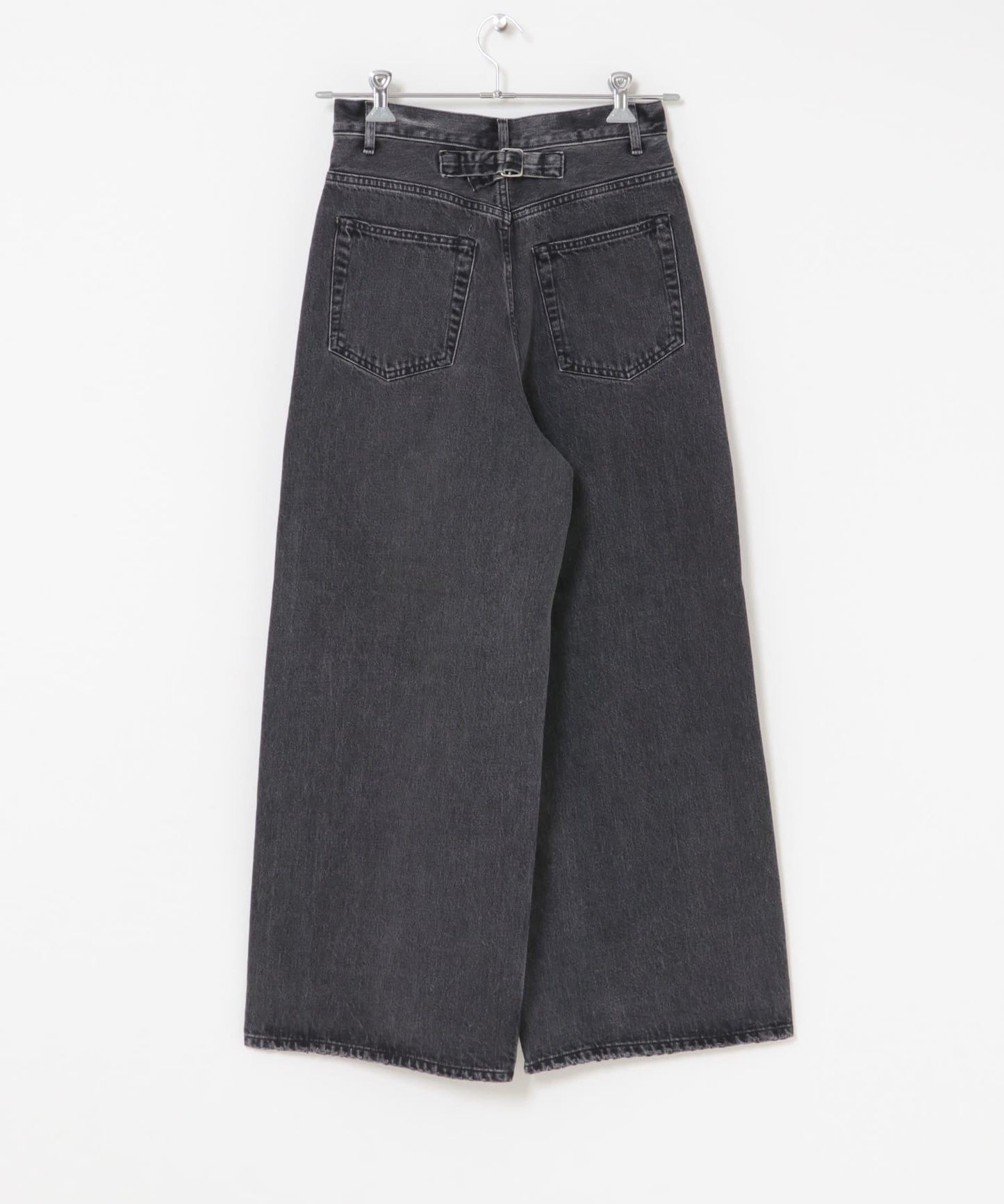 YLEVE DENIM 高腰 闊腿 牛仔褲