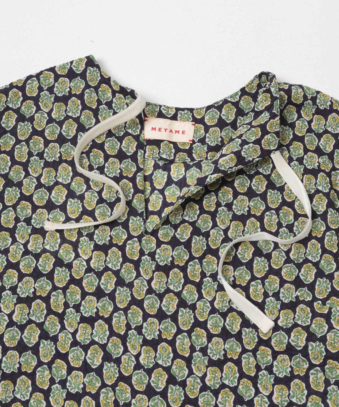 MEYAME COTTON PRINT BLOUSE