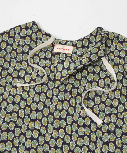 MEYAME COTTON PRINT BLOUSE