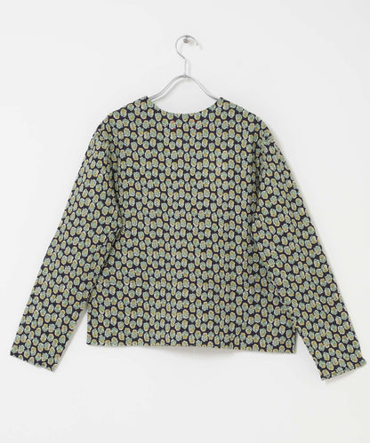 MEYAME COTTON PRINT BLOUSE