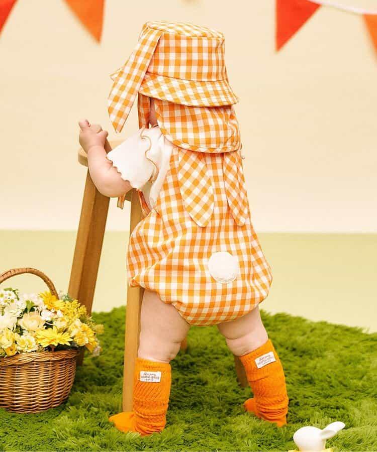 little bunny 兔耳設計 嬰童漁夫帽