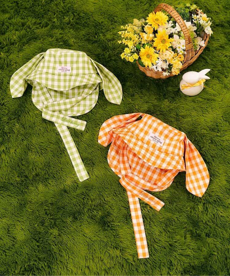 little bunny 兔耳設計 嬰童漁夫帽