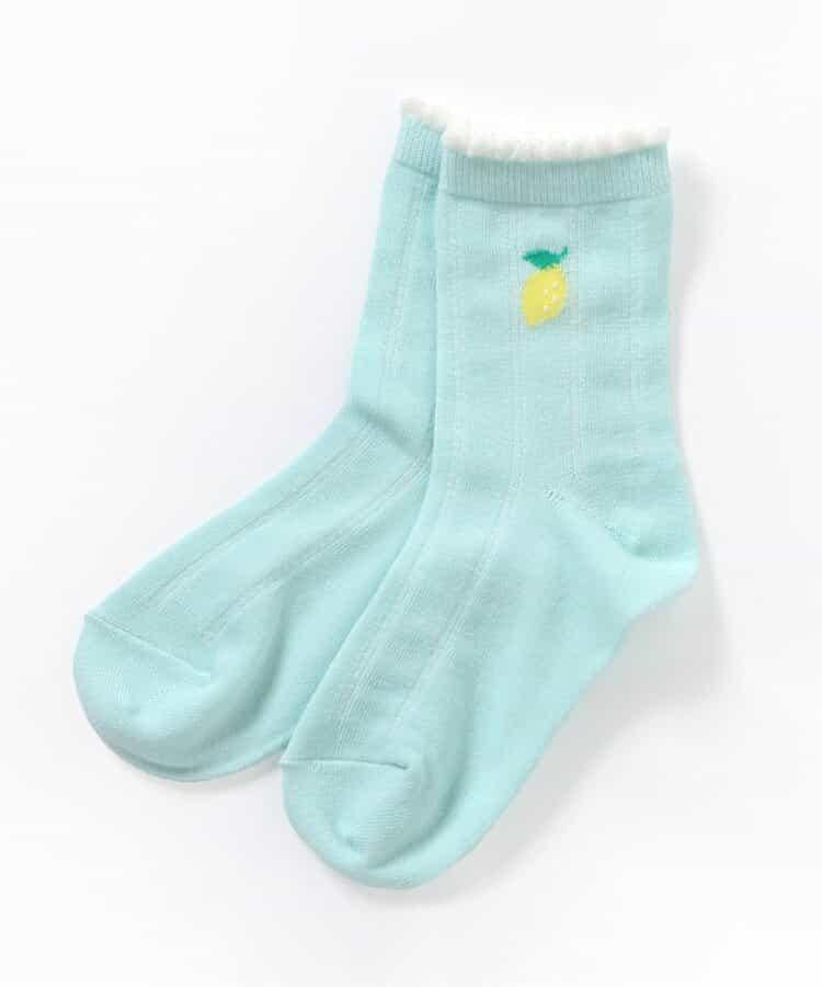 水果圖案 吸水速幹 中筒襪 3P対象A款