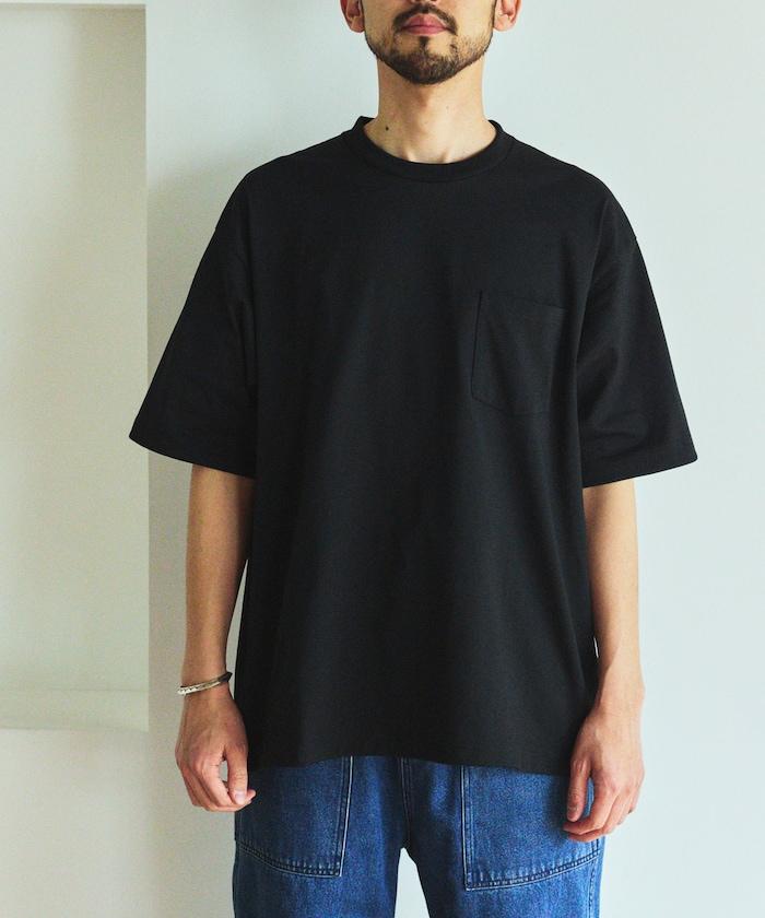 《AIR》DRY HIGH TECHYARN 7.7盎司 寬鬆廓形 圓領胸袋 吸水速幹遮熱 T恤