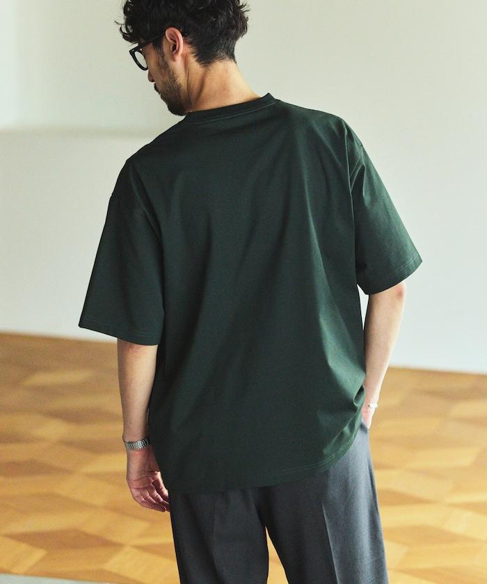 《AIR》DRY HIGH TECHYARN 7.7盎司 寬鬆廓形 圓領胸袋 吸水速幹遮熱 T恤
