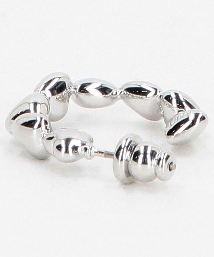 心形垂墜設計 耳環 Heart Dropped Earrings a-AC23