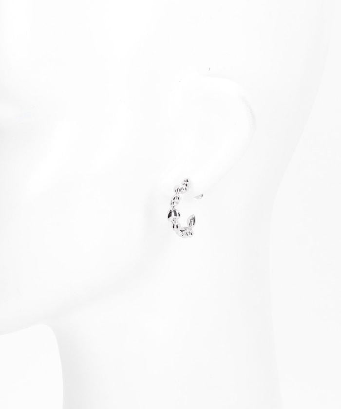 心形垂墜設計 耳環 Heart Dropped Earrings a-AC23