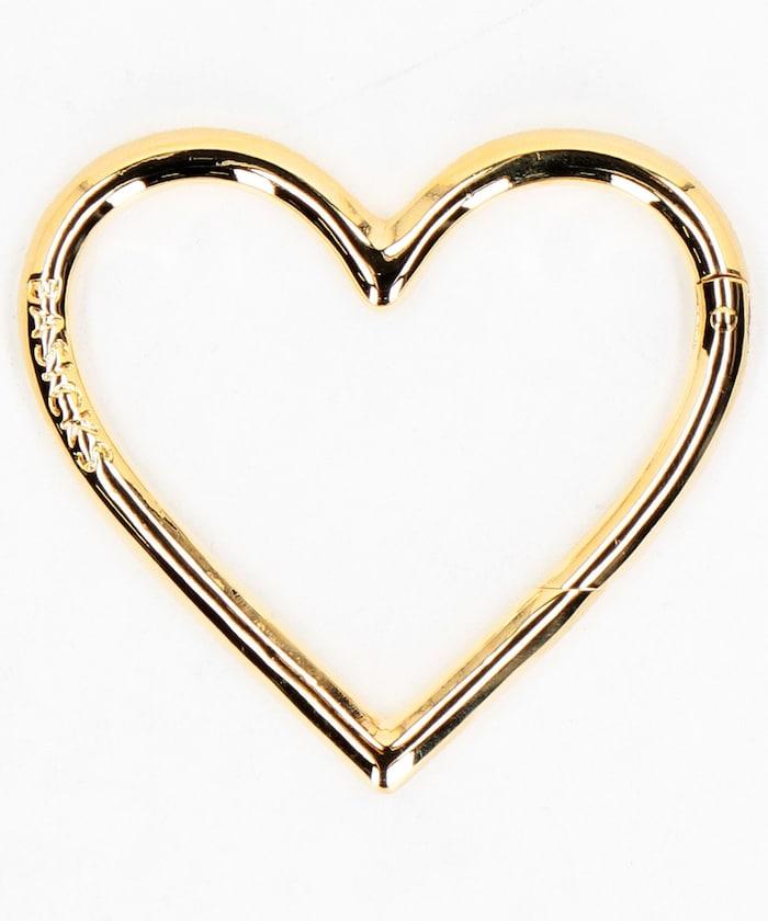 Gold Plating Heart Carbiner S-1102 掛扣