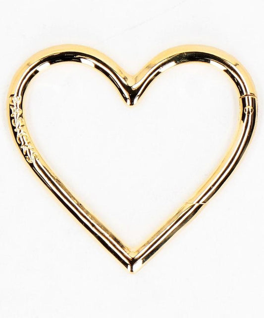 Gold Plating Heart Carbiner S-1102 掛扣