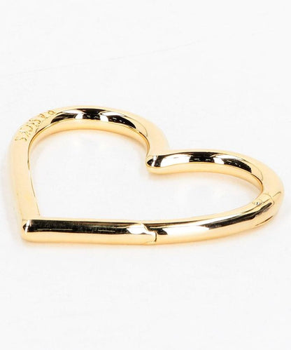 Gold Plating Heart Carbiner S-1102 掛扣