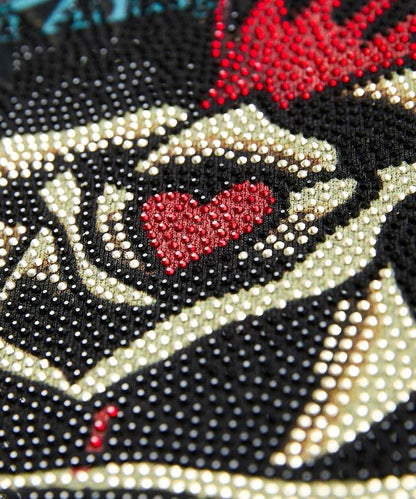 ED HARDY ROSE R-STONE HOODIE 連帽衛衣
