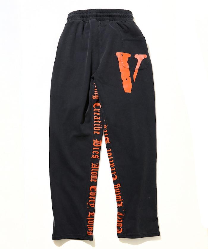 V LOGO‑VLONE 字母印花 褲子