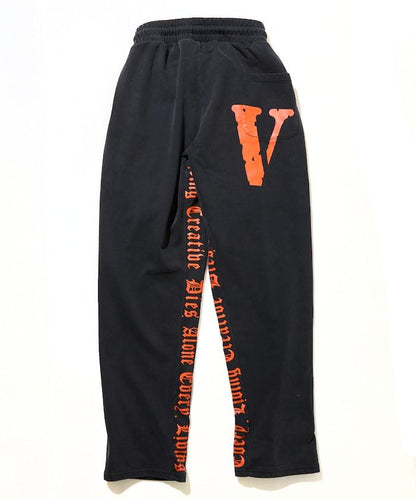 V LOGO‑VLONE 字母印花 褲子