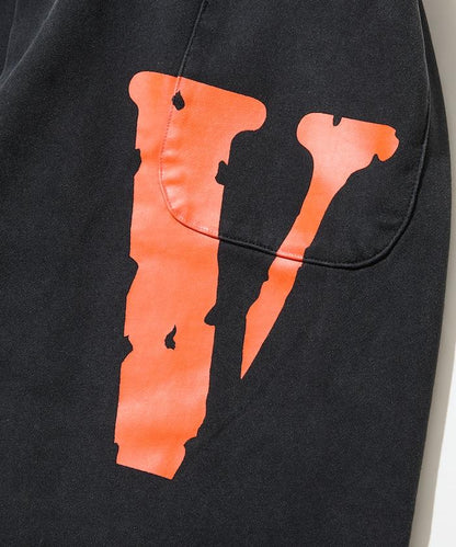V LOGO‑VLONE 字母印花 褲子