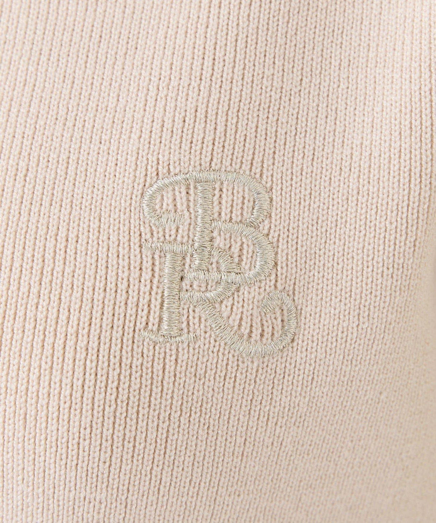 Logo刺繡泡泡廓形上衣