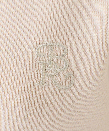 Logo刺繡泡泡廓形上衣