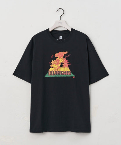 唐獅子印花 TEE T恤