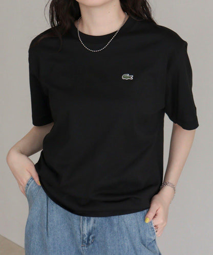 LACOSTE 軟觸感小標T恤