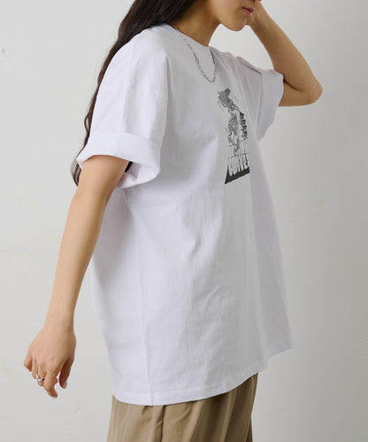 唐獅子印花 TEE T恤