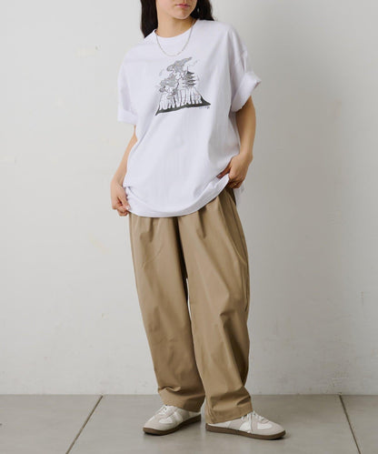 唐獅子印花 TEE T恤