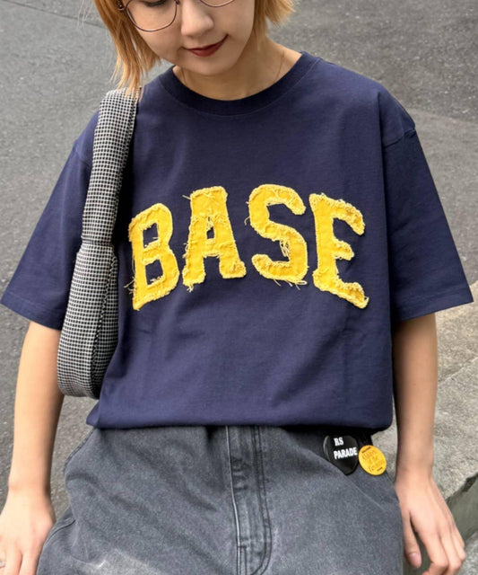 網絡限定 中性款 BASE貼布 T恤