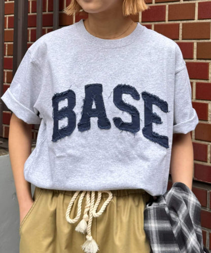 網絡限定 中性款 BASE貼布 T恤