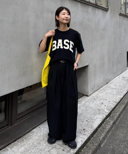 網絡限定 中性款 BASE貼布 T恤