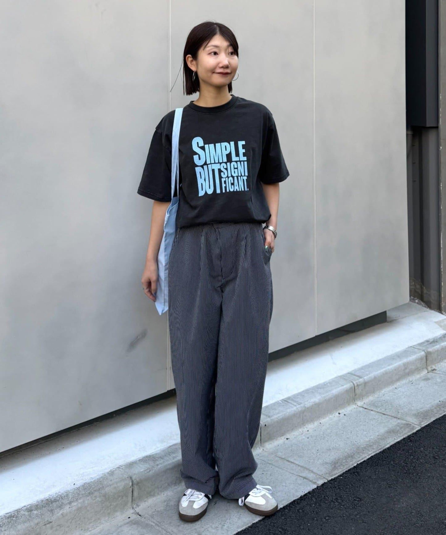 男女同款 涼感泡泡紗 錐形褲