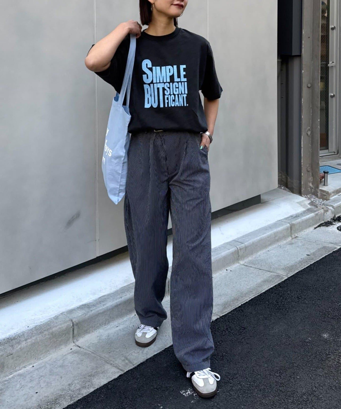 男女同款 涼感泡泡紗 錐形褲