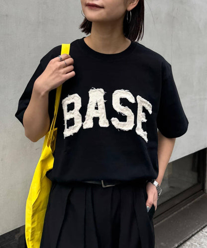 網絡限定 中性款 BASE貼布 T恤