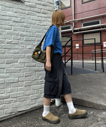 UNISEX 多口袋 單肩包