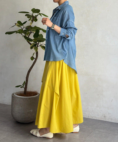 透視 DENIM 襯衫