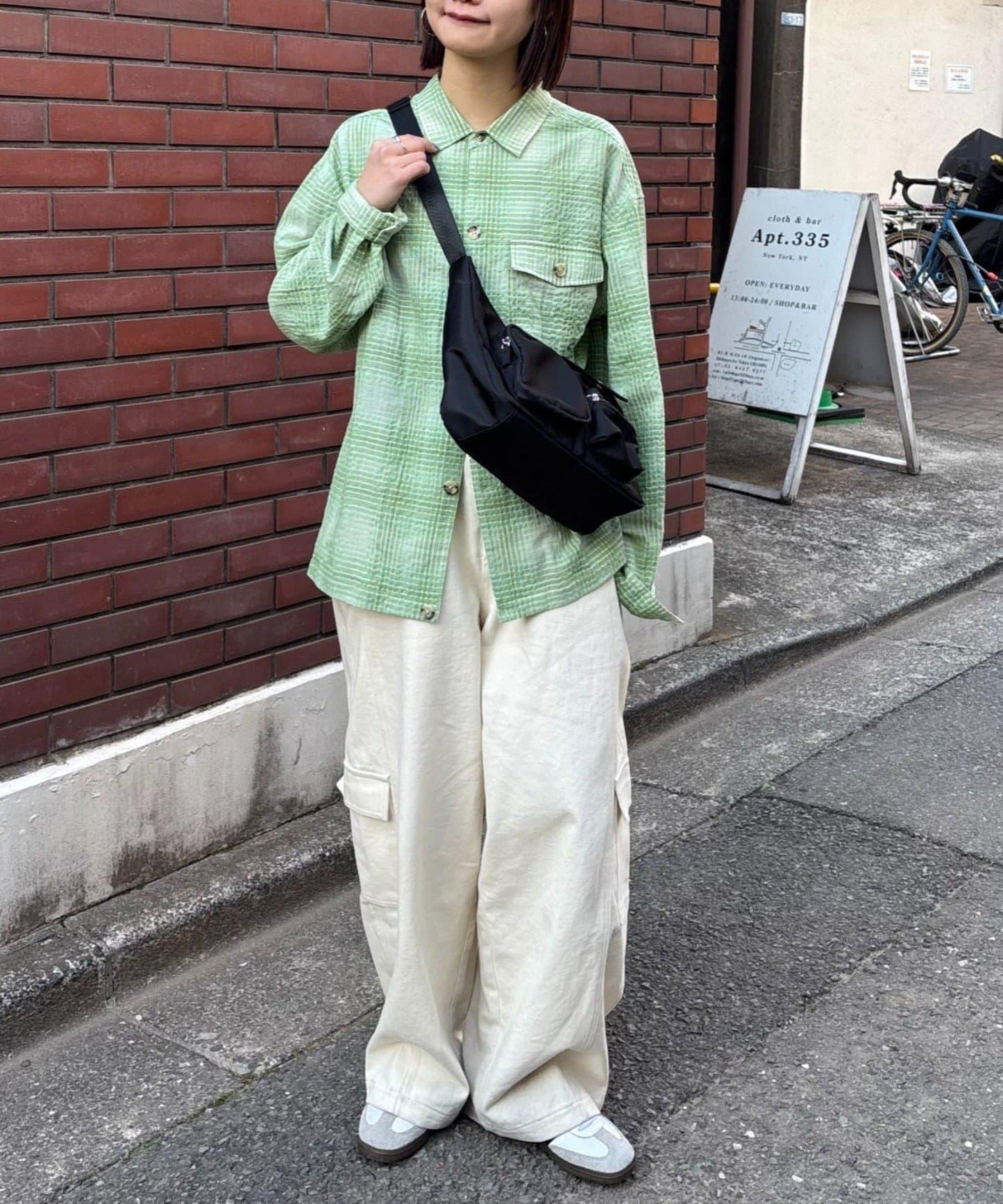 UNISEX 多口袋 單肩包