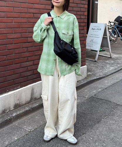 UNISEX 多口袋 單肩包