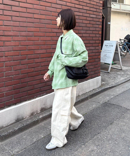 UNISEX 多口袋 單肩包