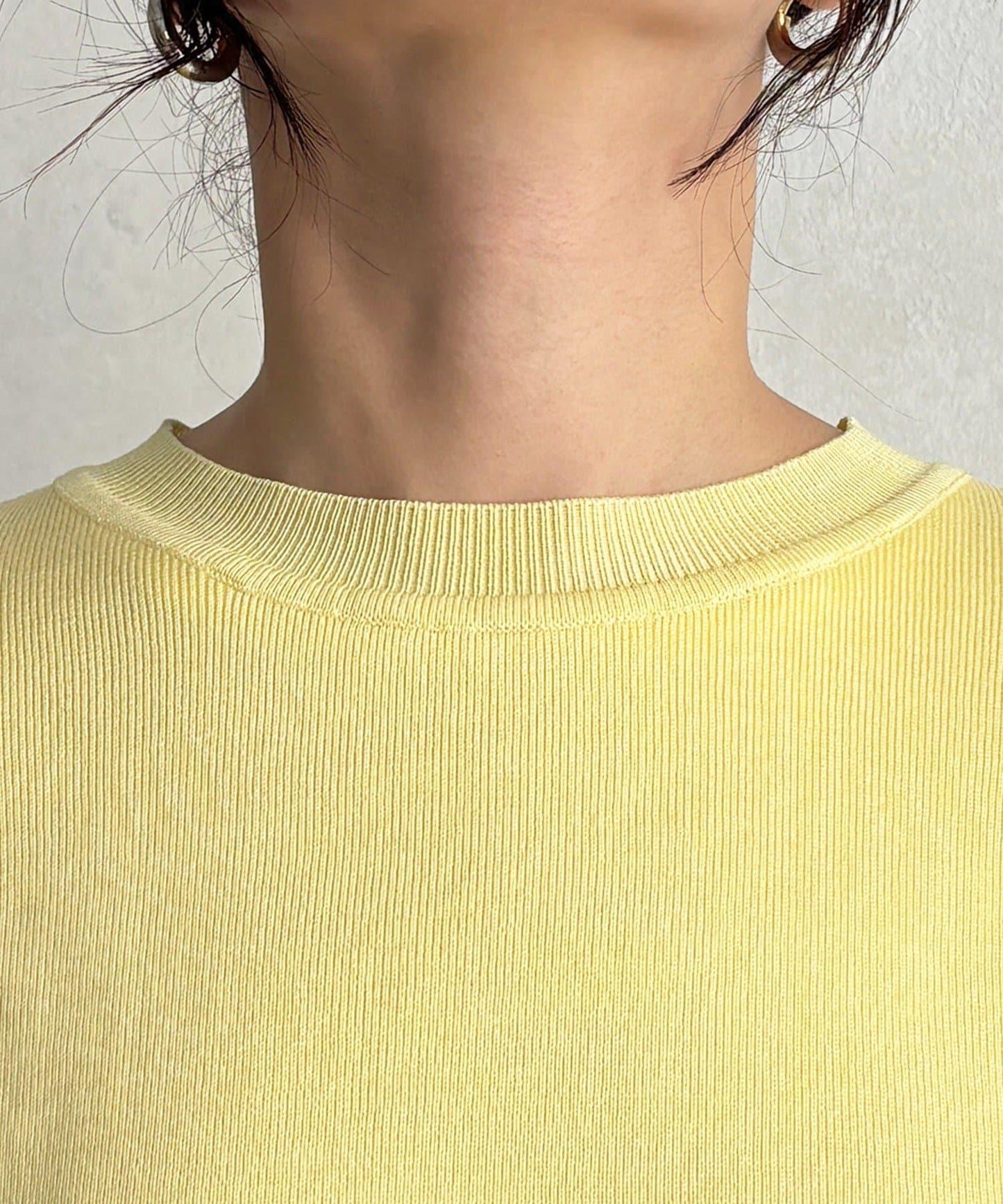 層次疊穿針織套頭衫