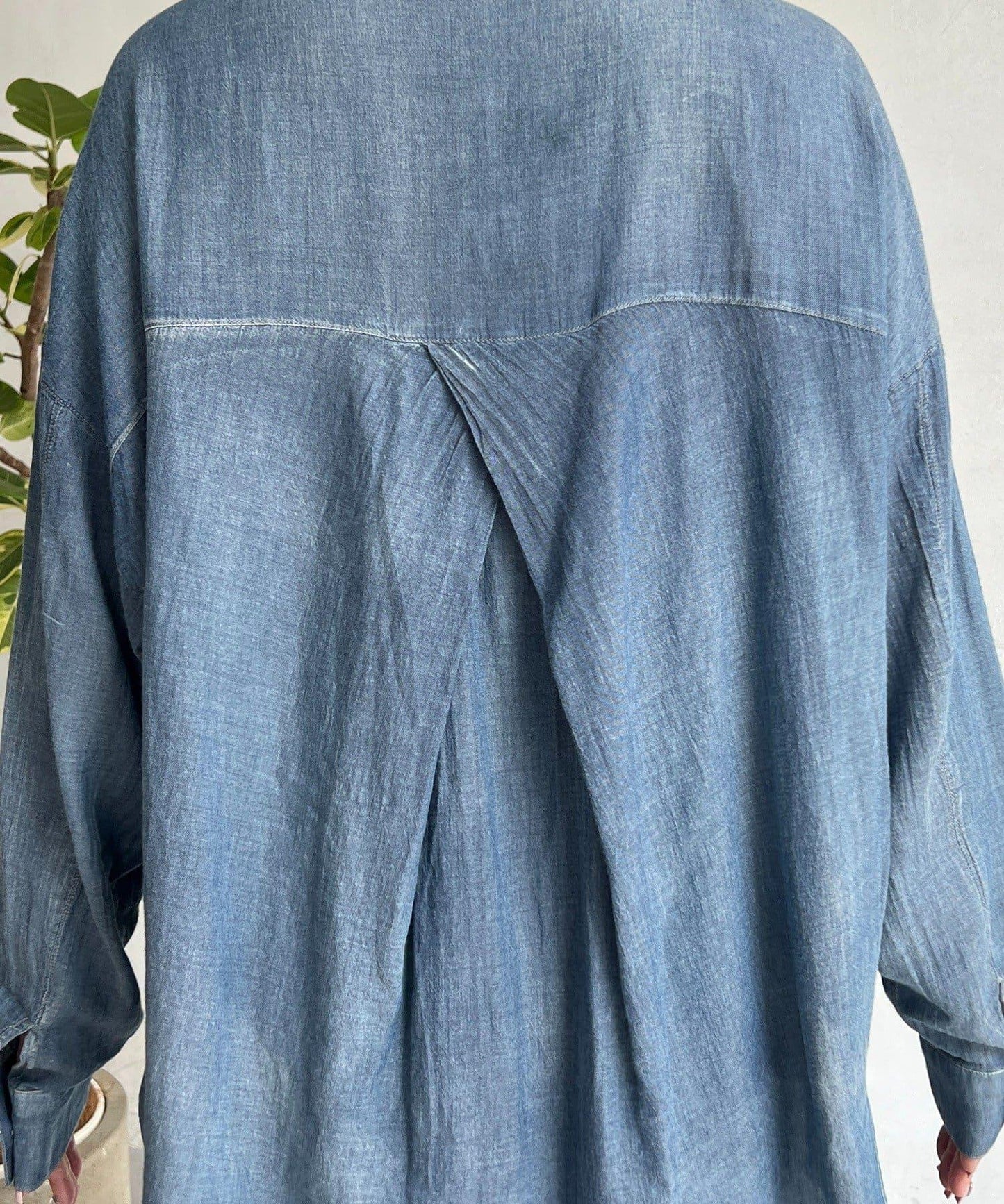透視 DENIM 襯衫