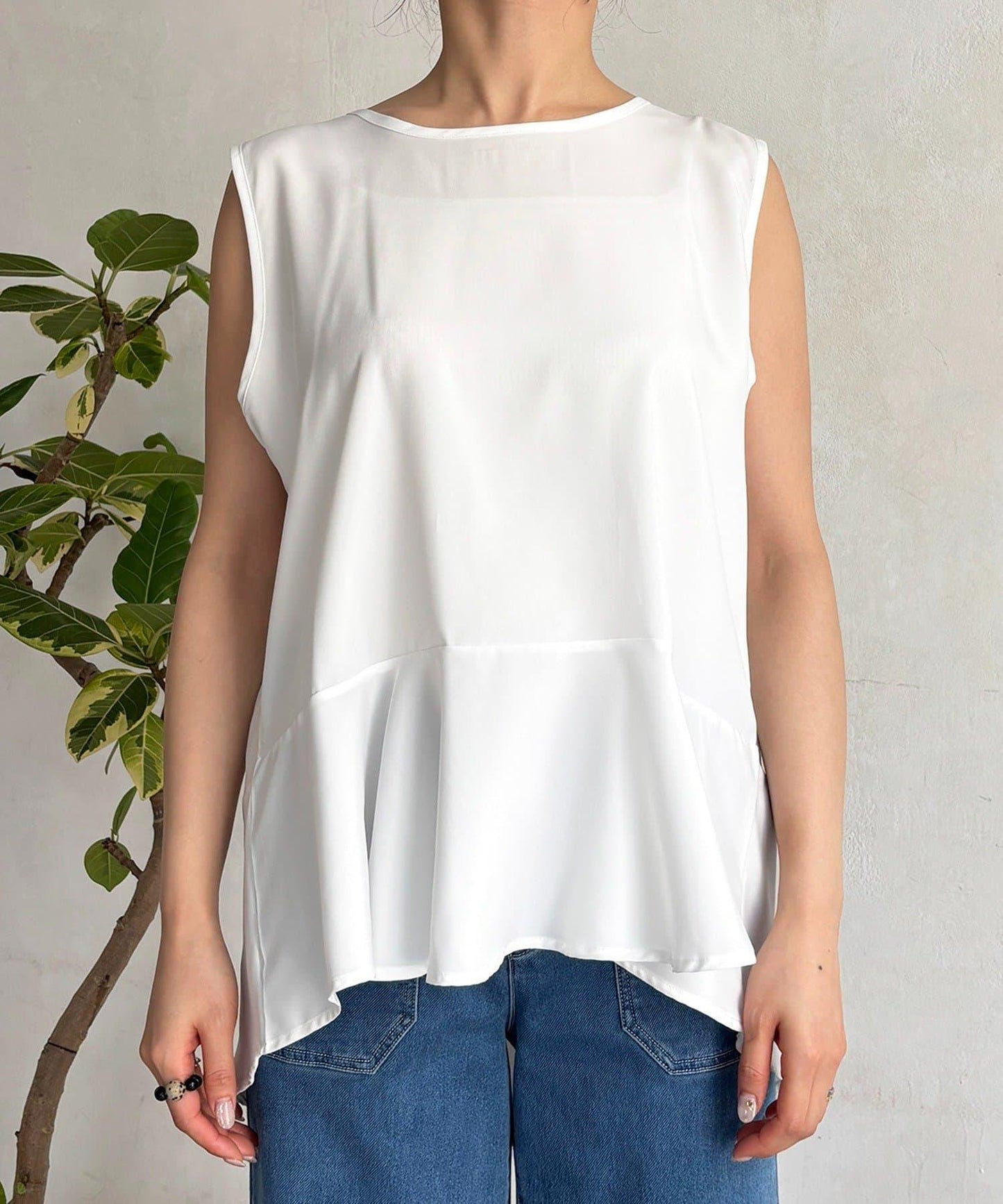 層次疊穿針織套頭衫