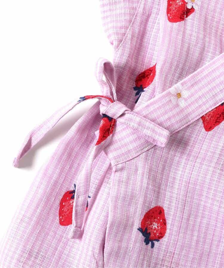 アプレ 和風BABY嬰兒甚平連體衣（含腰帶套裝）