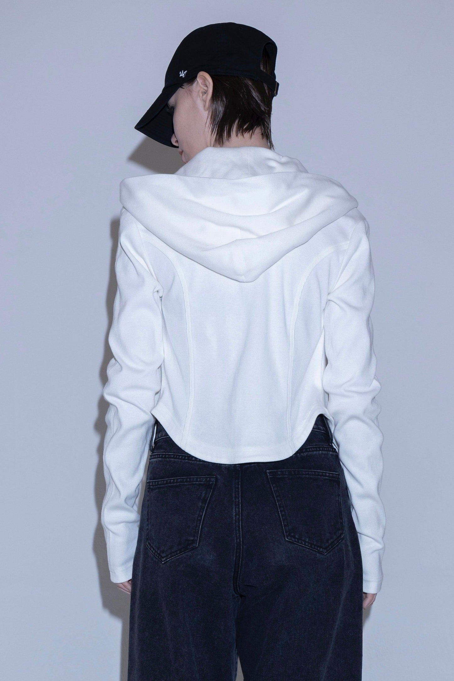 Corset zip 設計 上衣