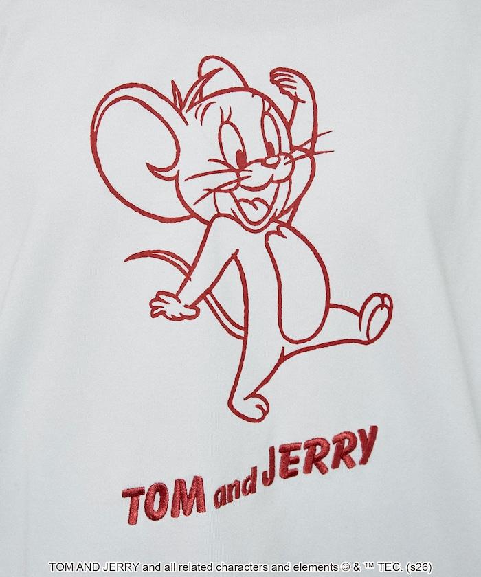 TOM AND JERRY（貓和老鼠） 圖案T恤