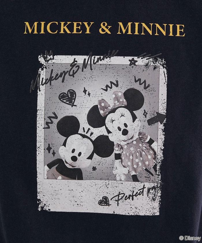 Minnie Mouse ミニーマウス 塗鴉風照片印花 T恤