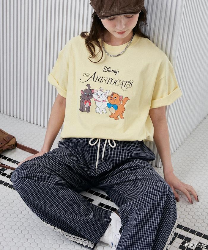 ディズニー（迪士尼） マリー 印花Tシャツ
