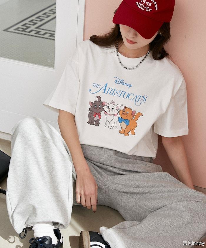 ディズニー（迪士尼） マリー 印花Tシャツ