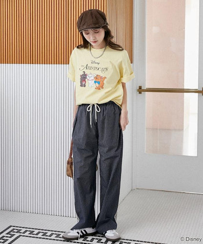 ディズニー（迪士尼） マリー 印花Tシャツ