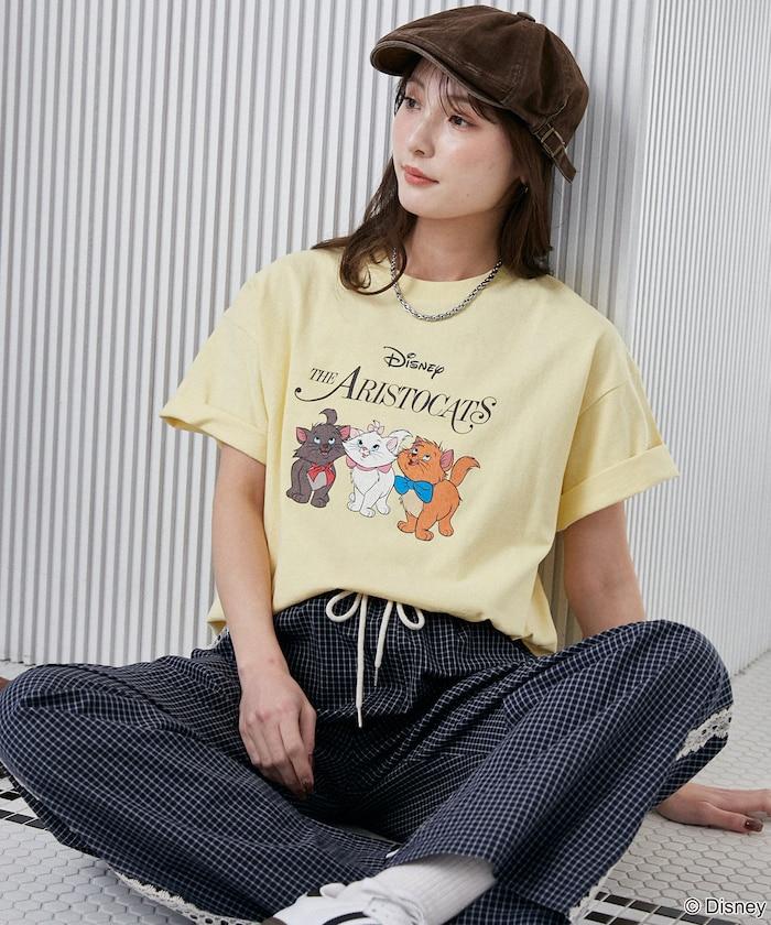 ディズニー（迪士尼） マリー 印花Tシャツ